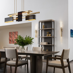 2024 hiện đại <span class=keywords><strong>Scandinavian</strong></span> mới phòng ăn thanh đèn chùm Thiết kế cá tính hình dạng sáng tạo tùy chỉnh đèn chùm - Product Image 2