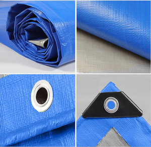 Bâche en PE lourde imperméable et résistante à l'<span class=keywords><strong>eau</strong></span> avec œillets - Écologique pour l'agriculture et les événements en plein air - Product Image 5