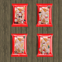 Bolsa de Plástico con Sellado Térmico para Barras de Chocolate, Azúcar, Caramelo, Grado Alimenticio, Envoltura de Barras de Dulces de Proteína de Granola, Impresión Personalizada en Stock