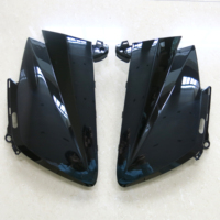 Kit carrosserie moto de course en plastique ABS noir pour T-Max Tmax530 2013 2014
