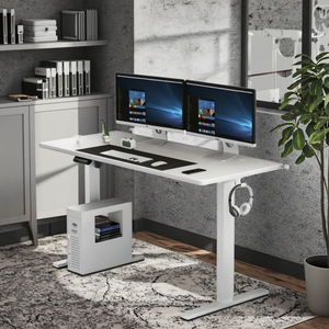 Thiết kế mới nhất văn phòng họp văn phòng escritorio điện đứng lên bàn đứng Chiều cao có thể điều chỉnh khung bàn cho nghiên cứu - Product Image 1