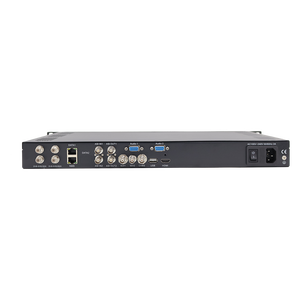 Tête de réseau de télévision par satellite et par câble professionnelle <span class=keywords><strong>multi</strong></span>-canaux DVB-T2 HD 1080P avec prise en charge double BISS - Product Image 2
