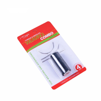 Meilleures ventes : Lot de 4 aiguilles courbées en acier inoxydable (types C/I/J) pour tissage de coton, robustes et durables, pour extensions de cheveux et perruques
