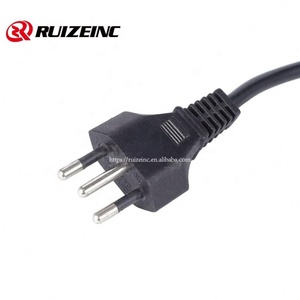 Заводской Швейцарский бытовой штекер шнур питания оптом - Product Image 5