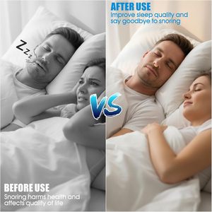 Dilatateur nasal pour un meilleur sommeil, naturel, dispositif <span class=keywords><strong>anti</strong></span>-<span class=keywords><strong>ronflement</strong></span>, <span class=keywords><strong>solution</strong></span> contre le <span class=keywords><strong>ronflement</strong></span> pour un flux d'air maximal et une respiration plus facile - Product Image 5