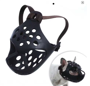 Short Snout <strong>Dog</strong> <strong>Muzzle</strong>,Soft Silicone Flat Faced <strong>Muzzle</strong> for French Bulldog Shih Tzu &amp; <strong>Pug</strong> for Biting Chewing Licking and Grooming - Product Image 5