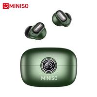 Miniso MS105AI pour écouteurs intra-auriculaires sportifs 5.4 avec annulation active du bruit (ANC), étanchéité IPX5, commande vocale et assistant IA