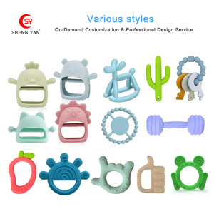 <span class=keywords><strong>Juguete</strong></span> de Silicona con Anillo de Madera de Grado Alimenticio, Forma Redonda, Libre de BPA, <span class=keywords><strong>Juguete</strong></span> Suave <span class=keywords><strong>para</strong></span> la Dentición del Bebé, Mordedor <span class=keywords><strong>para</strong></span> Recién Nacidos - Product Image 5