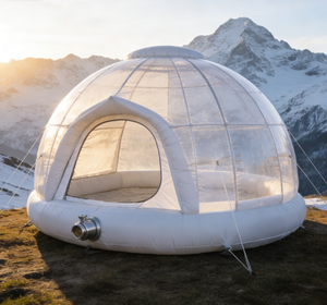 Tenda da <span class=keywords><strong>campeggio</strong></span> gonfiabile ermetica con finestra sul tetto, impermeabile e antivento, tenda 4 stagioni per <span class=keywords><strong>campeggio</strong></span> all'aperto, spiaggia, glamping e famiglia. - Product Image 4