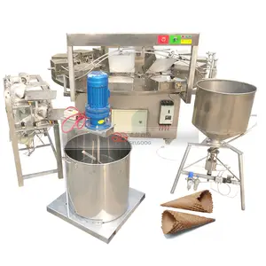 Commercial Waffle Cone Baking Machine Ice Cream Cone Maker