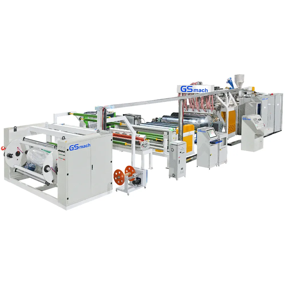 Hot sale PVA water soluble embroidery film making machine PVA cold water soluble film extrusion machine line