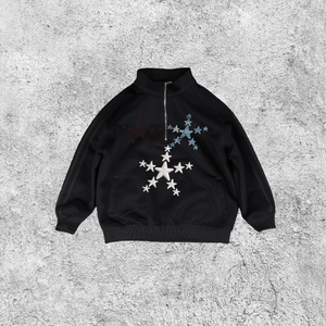 Sudadera con Capucha y Cremallera, Diseño 2026, Estilo Casual, 100% Algodón, Transpirable, para Parejas, Corte Holgado, Forro Polar para Invierno - Product Image 1