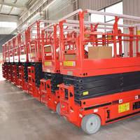Nouvelle Condition SAGA FIRST Ventes Flash Plateforme Élévatrice Compacte Électrique Autopropulsée à Ciseaux 3m 4m 4.8m avec Capacité de 100kg