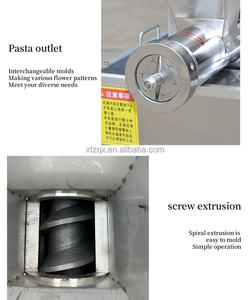 โรงงานผลิตเครื่องทำพาสต้า เครื่องทำพาสต้า 150 กก./ชม. สายการผลิตมักกะโรนีอัตโนมัติ - Product Image 3