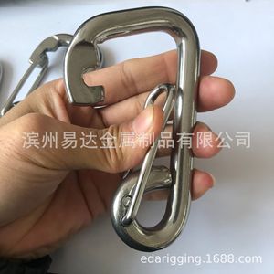 Mosquetón de Acero Inoxidable Eda M6 M8 M10 M12 304 316 para Equipo de Escalada - Product Image 2