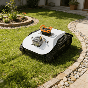 Лидер продаж: электрическая самоходная газонокосилка с дистанционным управлением, 4-тактная, с сертификатом CE, настраиваемая - Product Image 6
