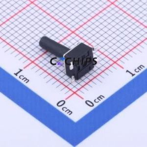 GT-TC074A-H100-L1 Tactile Switch SMD-4P,4.5x4.5mm Switch Single Pole Single Throw Round Button 1.6N Vertical Mount - Product Image 2