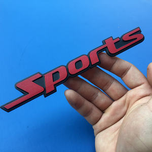 Adesivi 3D Personalizzati per Auto Sportive in Plastica e Metallo Cromato, Emblemi e Decorazioni per Auto - Product Image 6