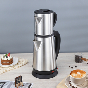 <span class=keywords><strong>Hervidor</strong></span> Eléctrico Inalámbrico de Acero Inoxidable de 3.3L Personalizado de Fábrica, <span class=keywords><strong>Hervidor</strong></span> Doble para Té y Café, para Uso Doméstico y Comercial - Product Image 2