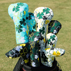 Golf <b>Putter</b> Cover Lucky Golf Club Head Covers for PU Leather Blade <b>Putter</b> Head Cover with Magnetic - Product Image 4