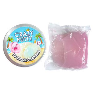 Jouet Fidget Slime Transparent Apaisant pour Enfants, 12 Couleurs, Marque Privée, Échantillon pour Distributeur Automatique, Capsule, Cadeau de Fête - Product Image 5