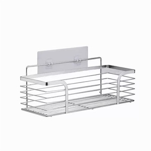 Zinc Alloy <b>Corner</b> Modern Hotel Bathroom Rack Punch-Free Toilet Soap Storage Rack <b>Standing</b> Countertop - Product Image 5