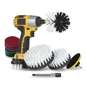 Nieuwe Ontwerp Sweep Duct Cleaning Droger Vent Boor Cleaning Kit, Schoorsteen Reiniging Boor Drive Borstel Kit 3 Stuks