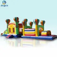 China Commercial Giant Inflatables Manufacturer Inflatable Bouncy Obstacle Course