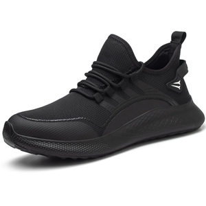 DianSen OEM – chaussures de sécurité personnalisées pour hommes, souliers de travail à bout en acier, légères et respirantes - Product Image 2