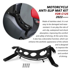 2022-2025 pour <span class=keywords><strong>Honda</strong></span> Super <span class=keywords><strong>Cub</strong></span> C125 housse de protection de moto coque anti-rayures en acier inoxydable avec plaque de repose-pieds centrale - Product Image 4