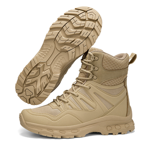 DF 1908 AS33 Desert Tan Black Khaki Camouflage Tactical <b>Boots</b> <b>Hiking</b> Shoes Cheap Shoes Wholesales - Product Image 1