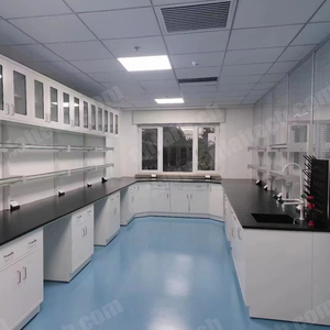 Phòng sạch phòng thí nghiệm băng ghế dự bị cho phòng thí nghiệm bảng với bồn rửa được sử dụng cho dược phẩm Y Học phân tích phòng thí nghiệm - Product Image 1