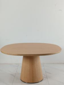 أثاث غرفة طعام إيطالي حديث فاخر دائري غرفة معيشة مطعم فريتز هانسن 8 أرجل خشبية - Product Image 2