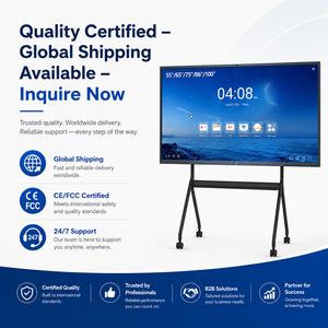ไวท์บอร์ดอัจฉริยะแบบสัมผัสขนาด 65 นิ้ว LED 4K UHD ระบบปฏิบัติการคู่ Android และ <span class=keywords><strong>Windows</strong></span> สำหรับการสอนและการใช้งานในสำนักงาน - Product Image 2