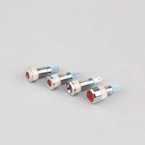 CMP 8mm DC 24V mühürlü lehim terminali Metal gösterge lambası - Product Image 6