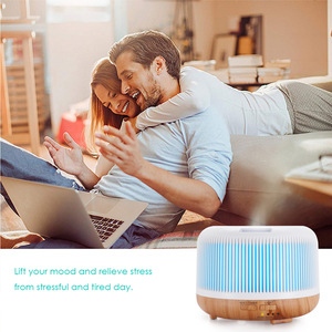 Diffuseur d'arômes minimaliste 0,5 L, humidificateur ultrasonique avec minuterie lumineuse pour la maison et la chambre - Product Image 3