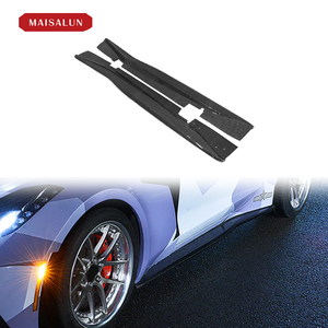 Jupes latérales en Fiber de carbone Offre Spéciale pour Chevrolet <span class=keywords><strong>Corvette</strong></span> <span class=keywords><strong>C7</strong></span> kit de carrosserie pare-chocs de voiture pièces de carrosserie de voiture de sport - Product Image 2