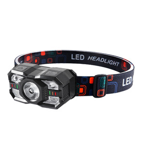 LED Headlight Rechargeable 2000mAh High Brightness Red White <b>Light</b> Motion <b>Sensor</b> Outdoor Fishing Beekeeping - Product Image 1