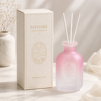 Coffret Cadeau Luxe Bougie Parfumée et Diffuseur à Bâtonnets – Coffret Cadeau Diffuseur et Bougie