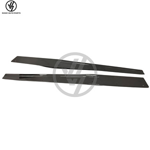 Jupes latérales en fibre de carbone sèche style Vorstein pour Ferrari 488 GTB Spider 2015-2018 – Pièces de carrosserie et kits auto en carbone - Product Image 2