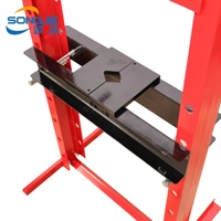 Presse hydraulique SongJie 20 tonnes sur pied avec jauge pour atelier, outil de pressage pour réparation de garage et fabrication métallique