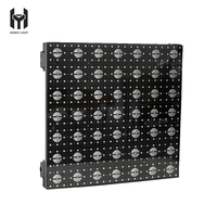 Matrice de pixels LED 49x5W à gradation linéaire IP20, 441x5050 RGB, contrôle DMX512, éclairage d'effet auxiliaire de scène