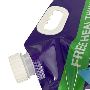 Bolsas de Agua Reutilizables Plegables Ecológicas de Diseño Personalizado de 5 Litros, Bolsas de Almacenamiento de Líquido para Lavado de Pintura, Bolsa con Boquilla para Jabón Líquido - Product Image 3