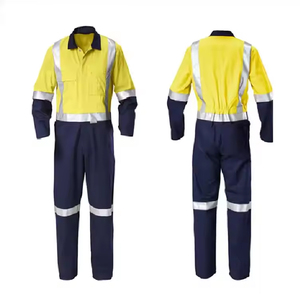 Vêtements de travail pour hommes Combinaisons de travail une pièce Ingénieur Mécanicien Combinaison de travail globale réfléchissante Uniformes de travail - Product Image 1
