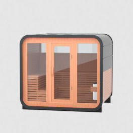 Sauna de Vapor Seco para Exteriores Personalizada a Precio de Fábrica para 4 Personas, para Relajación en el Patio Trasero - Product Image 2