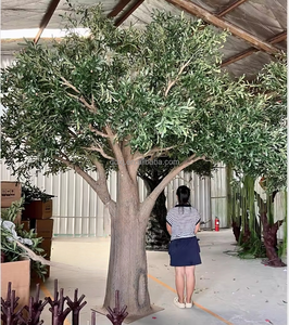 Árbol Artificial Realista Personalizado de 8, 10 y 12 Pies, Árbol de <span class=keywords><strong>Olivo</strong></span> Artificial Resistente a los Rayos UV para Decoración de Hoteles, Eventos, Jardines, Interiores y Exteriores - Product Image 5
