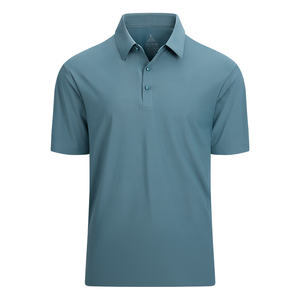 OEM/ODM Camisas Hombre Respirável Livre-iron Optimum Alta Qualidade dos homens Anti-pilling Popular Cor Sólida de Secagem Rápida Polo Shirt - Product Image 6