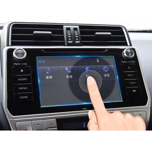 Accesorio de automóvil superbarato para Toyota Prado navegación 9 8 pulgadas control central pantalla táctil película protectora de pantalla de vidrio templado - Product Image 4