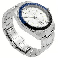 Jam Tangan Mekanik Stainless Steel Tahan Air Bercahaya Minimalis Fashion Otomatis Bisnis Custom Pria