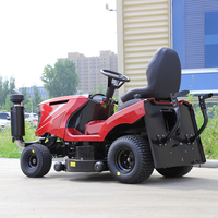 Tondeuse autoportée à rayon de braquage zéro avec siège à suspension, machine de coupe d'herbe commerciale pour jardin, conduite fluide